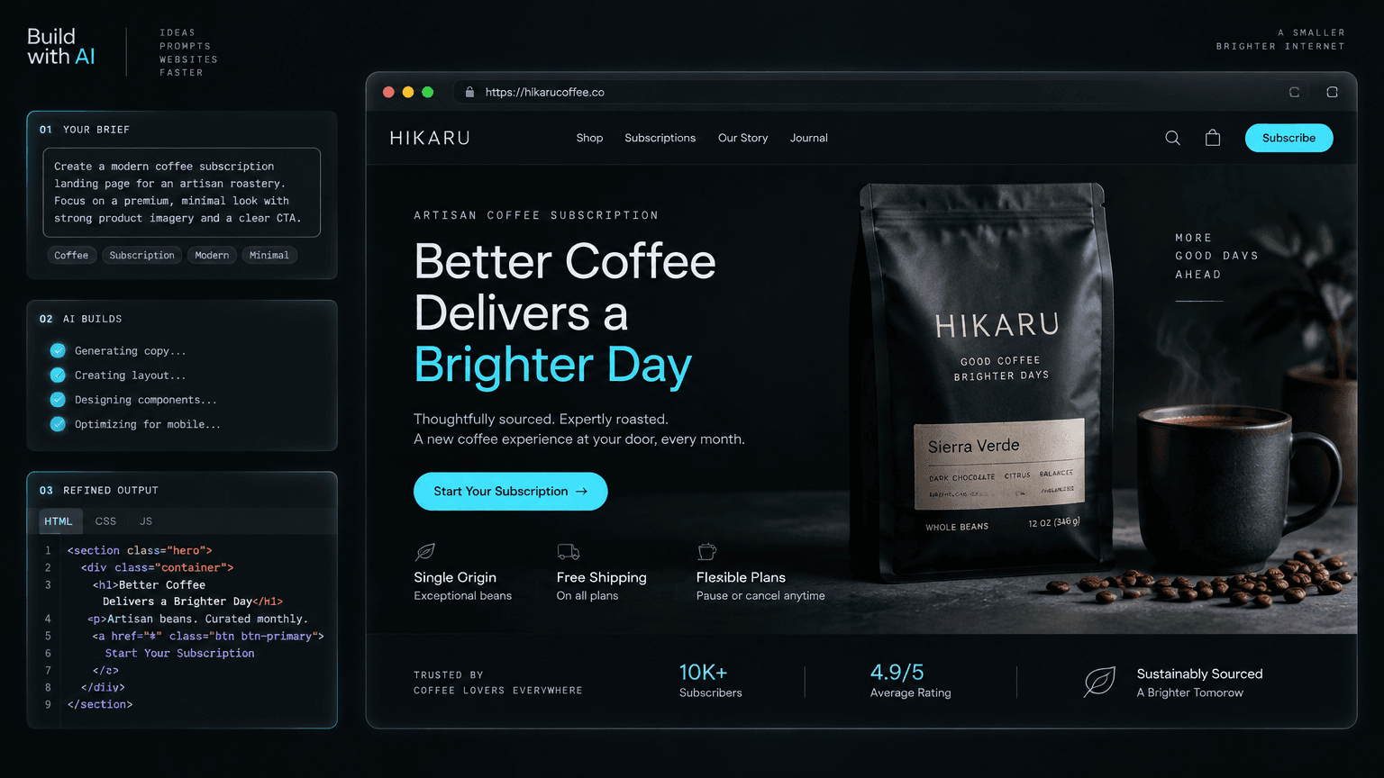 How to Make Websites With AI